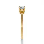 Złoty pierścionek 585 z diamentem 0.40 ct SBPZ_028